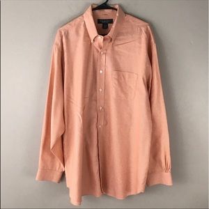 Brooks brothers orange XL dress shirt